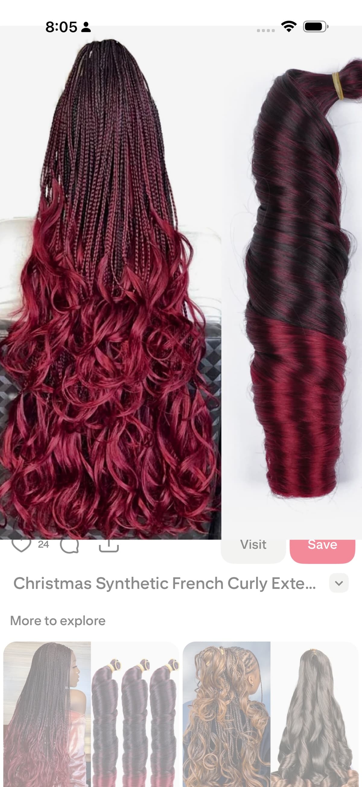spiral curls