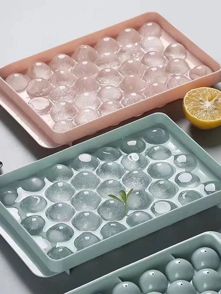 Ice ball trays