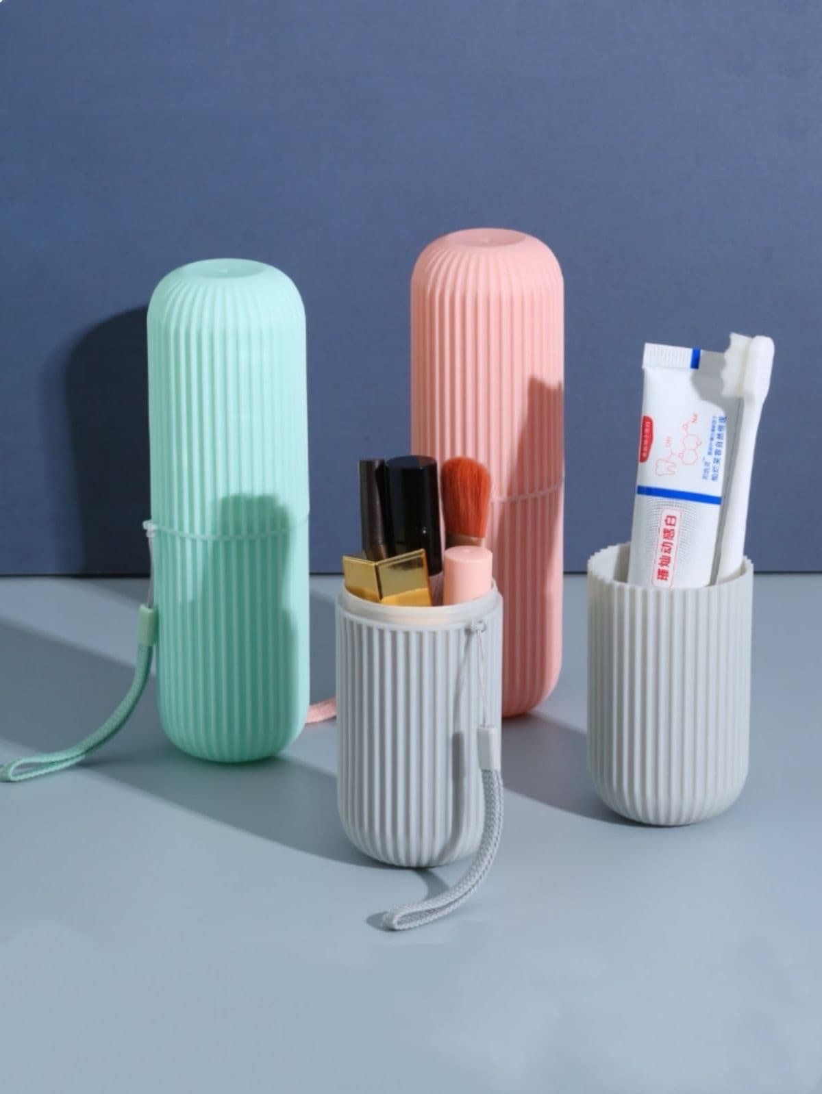 2 in 1 multifunctional toothbrush holder and cup