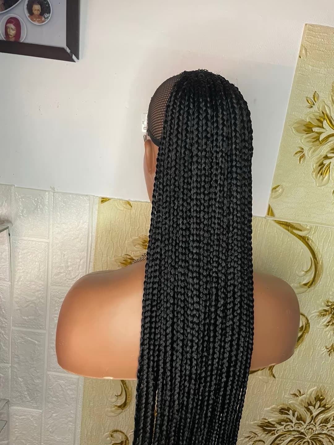 Braided detachable ponytail