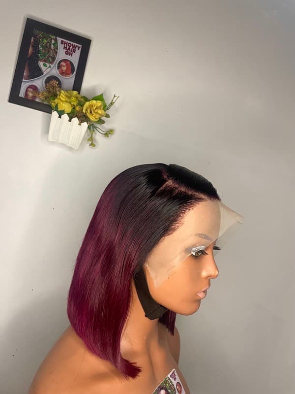 ✨Frontal burgundy unit