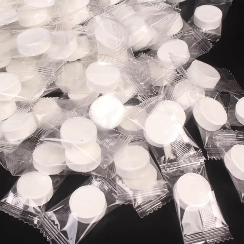 compressed towels