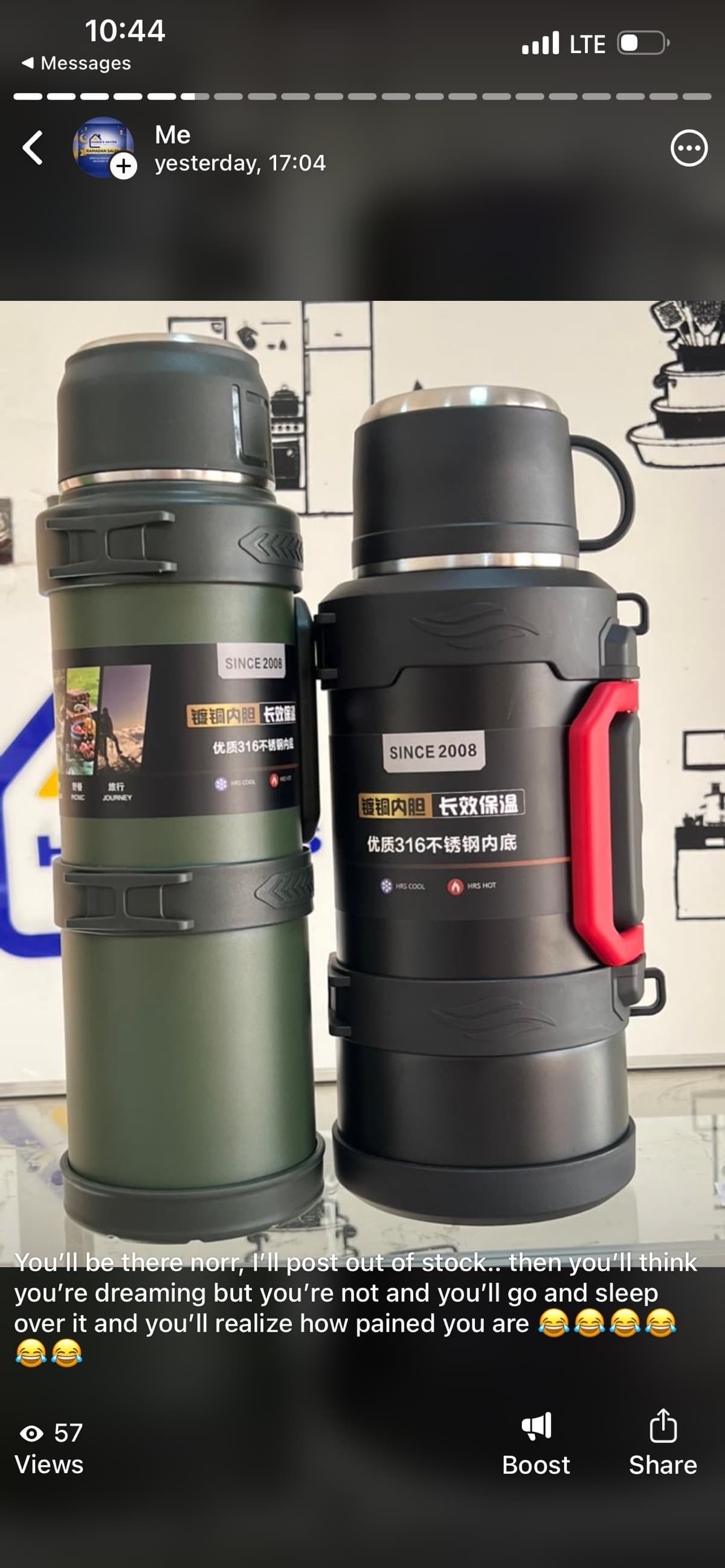 Thermos flask