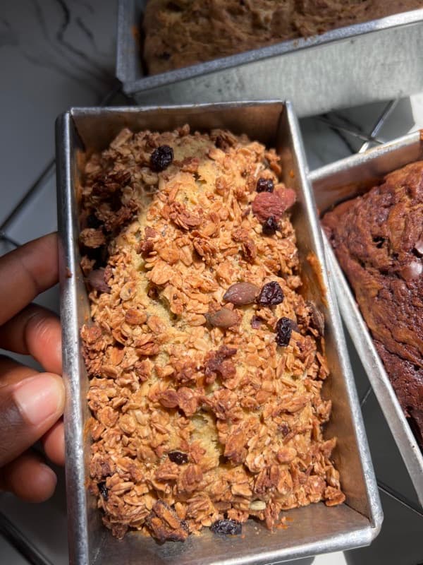 Granola Banana Bread