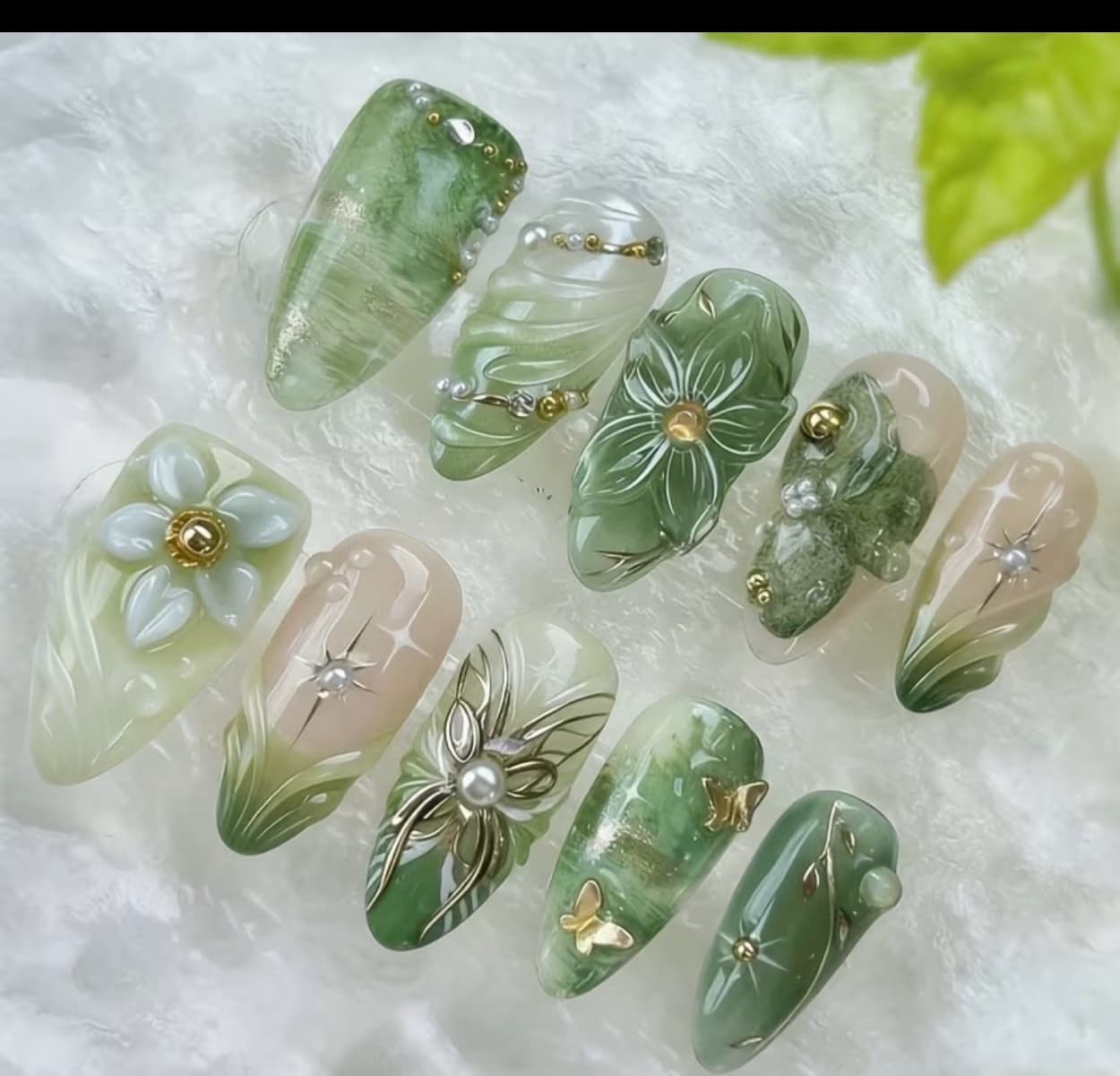 stick on nails
