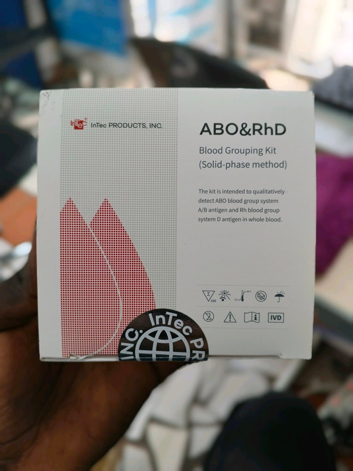 ABO & RHD BLOOD GROUPING KIT