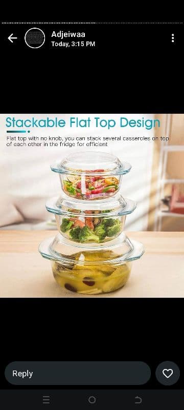 pyrex bowl set