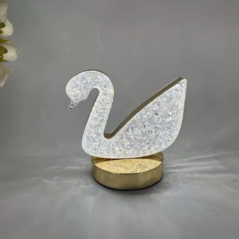 Crystal bedroom lamp