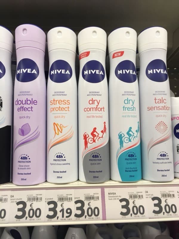 Nivea Deodorant