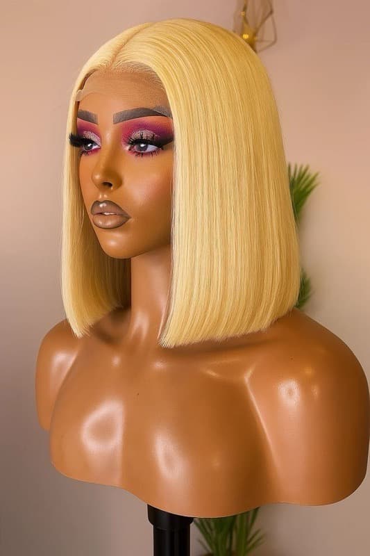 Bone straight Bob wig