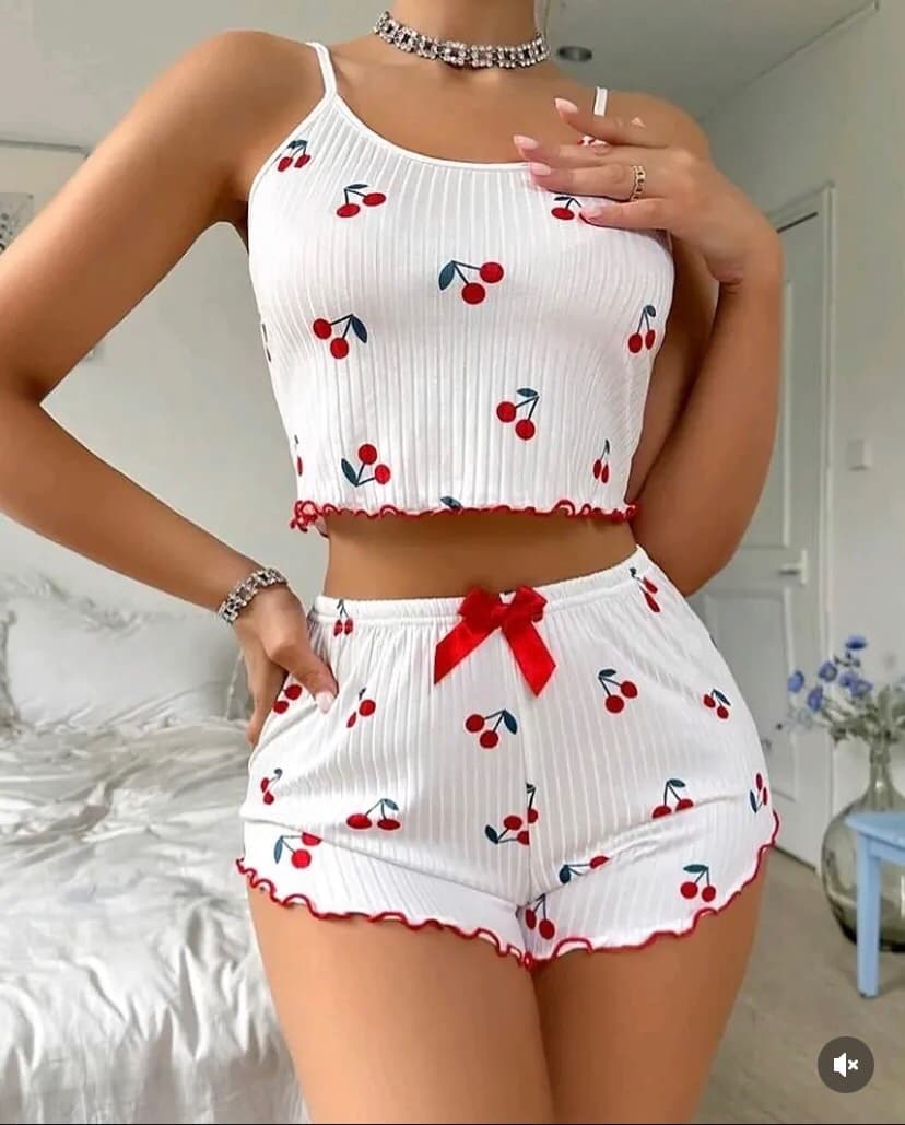 Cherry nightwear