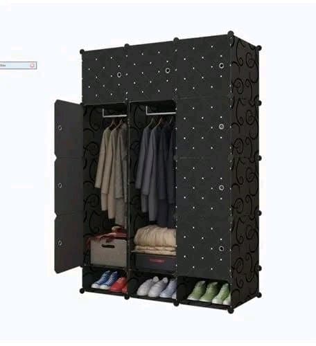 Plastic Cubes Wardrobe