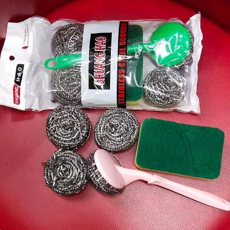 Stainless Steel Scourer(Kitchen Cleaning brushes)