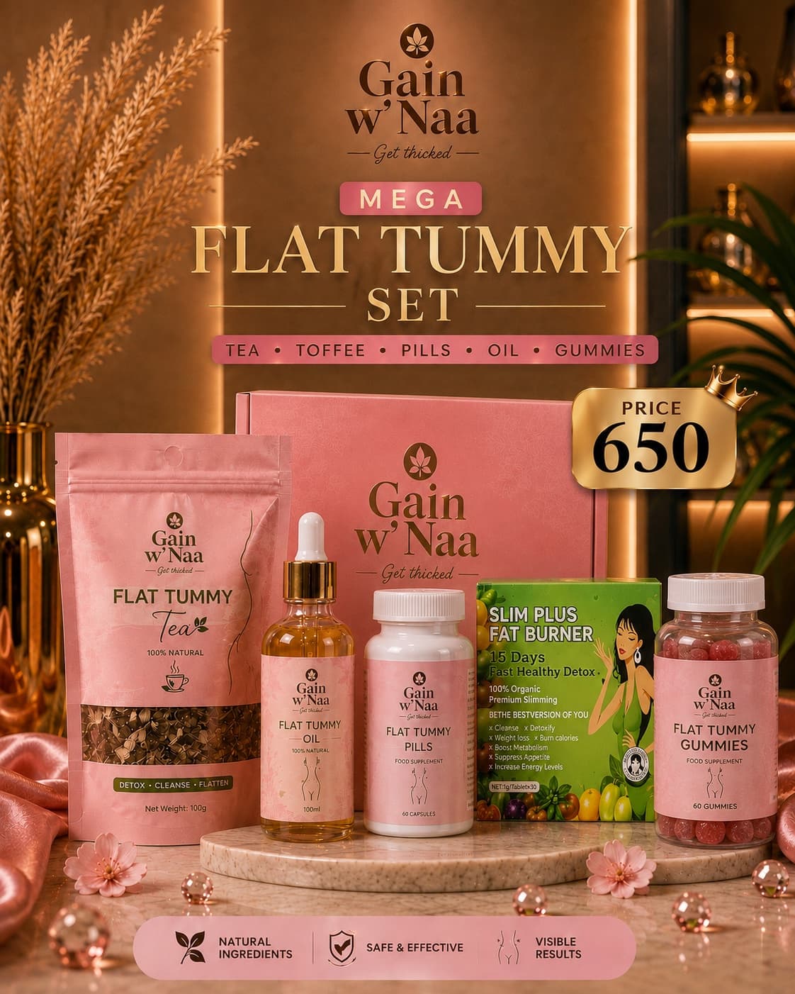MEGA FLAT TUMMY SET