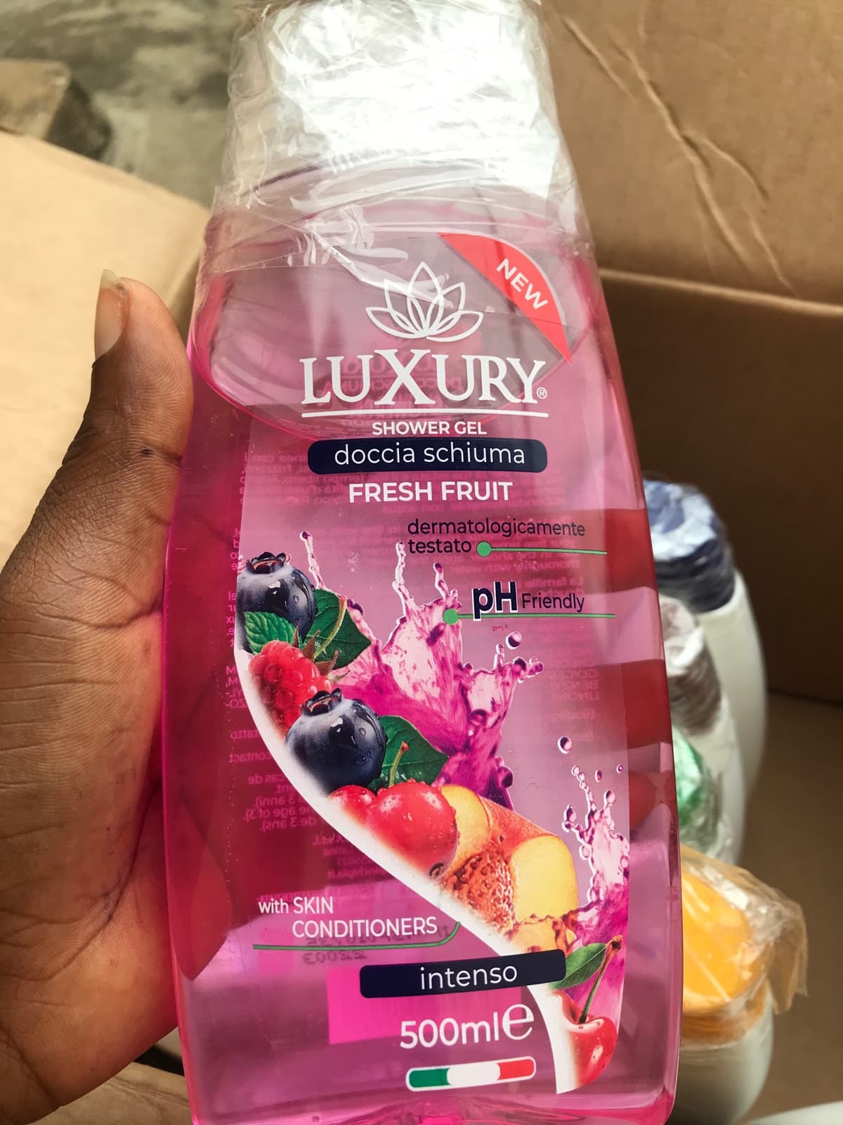 Luxury shower shampoo 500ml