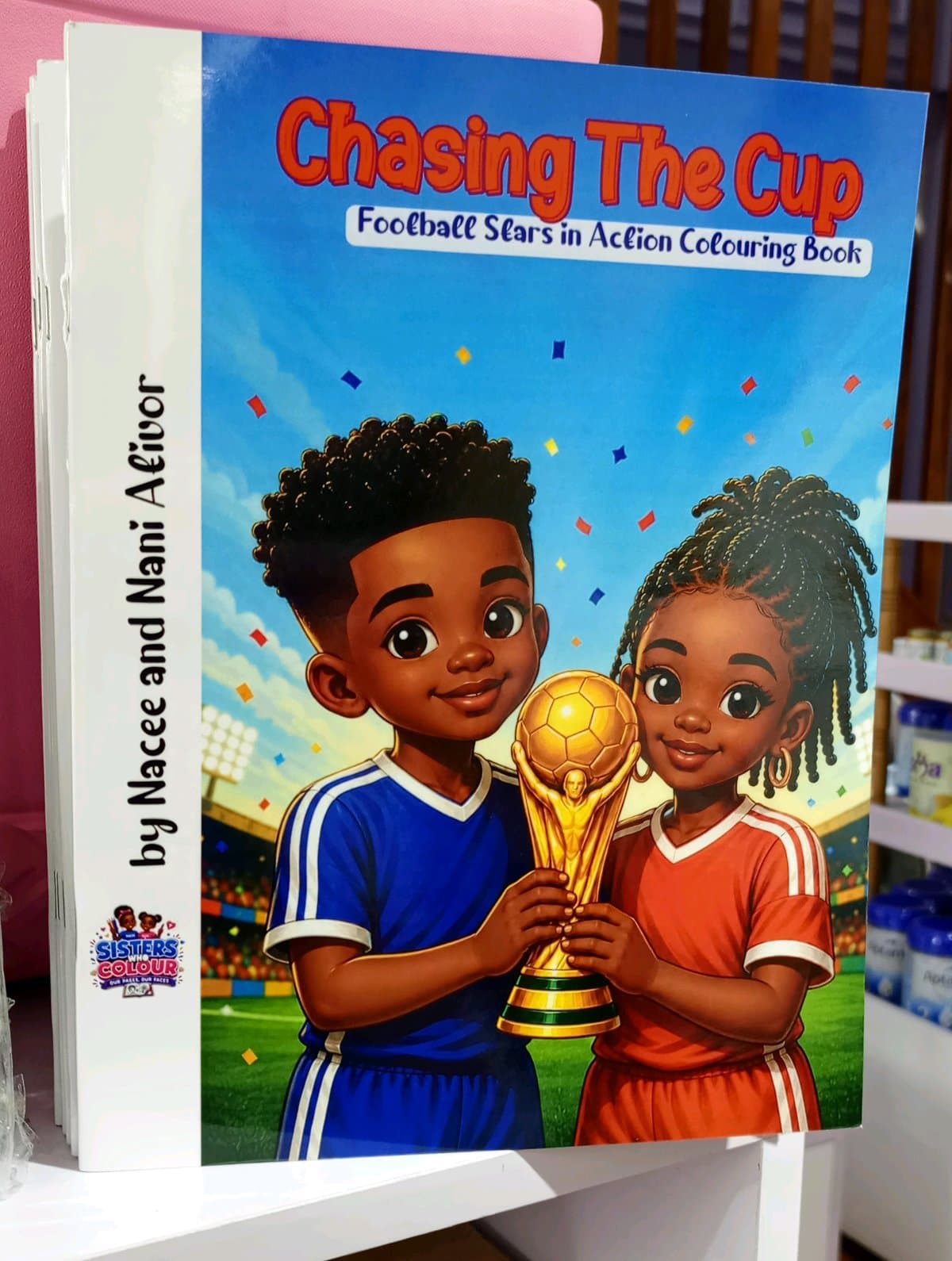 Chasing The Cup Colouring Book