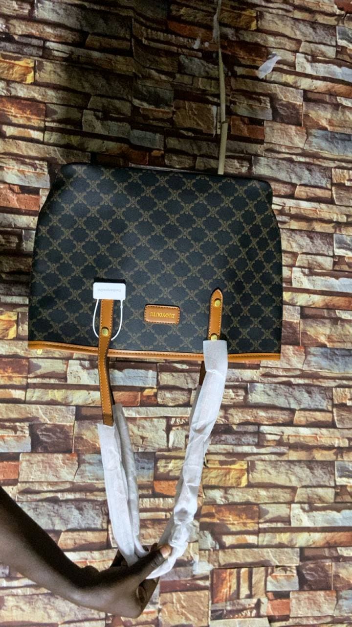 Original leather tote bag