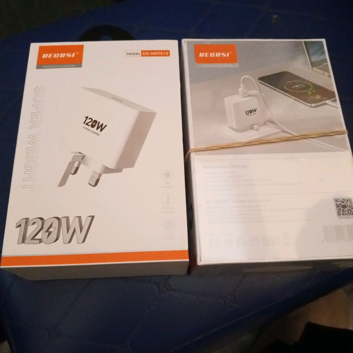 120w fast type c charger