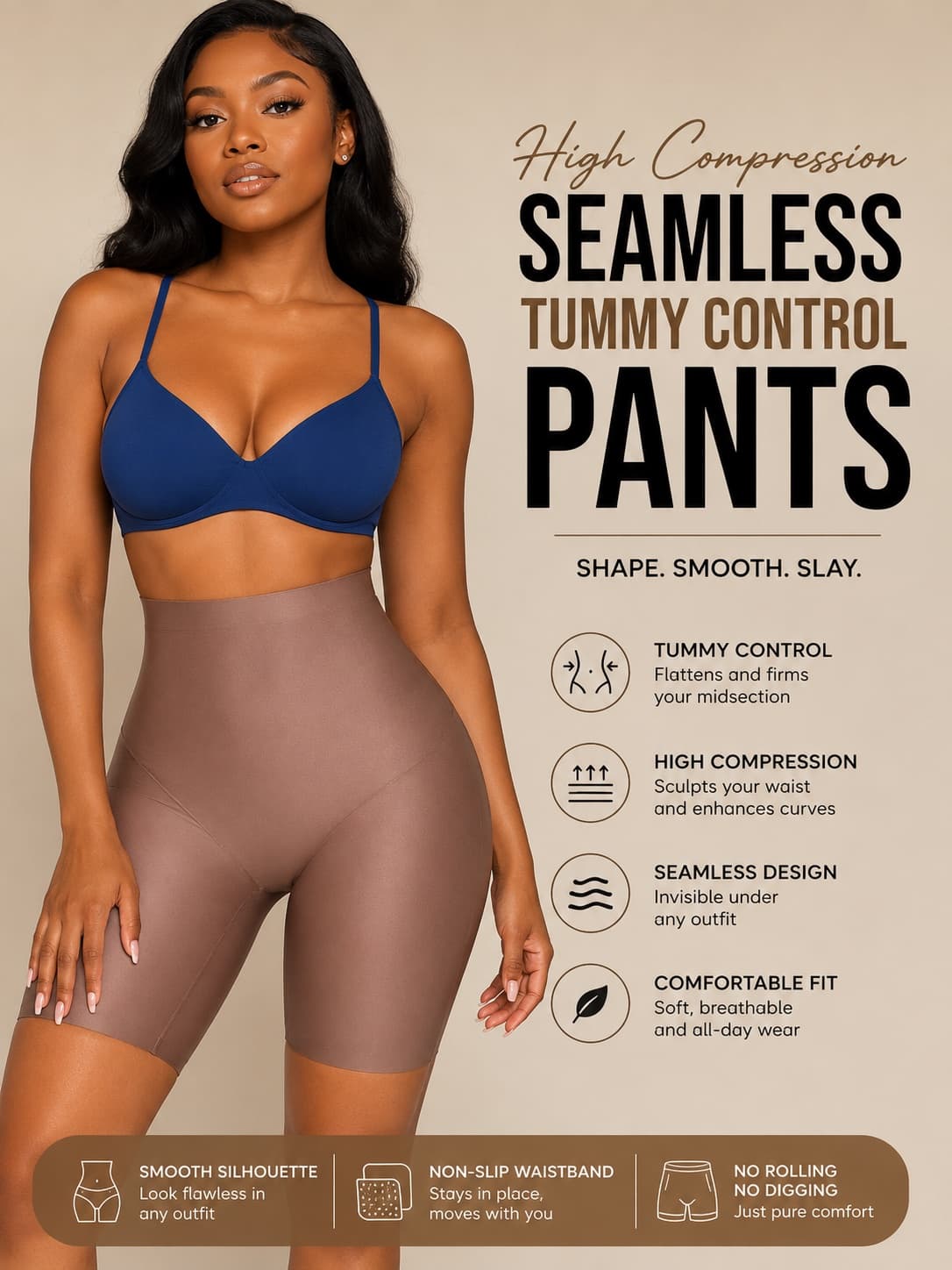 SEI KUTU SEAMLESS SHAPER UNDERWEAR.