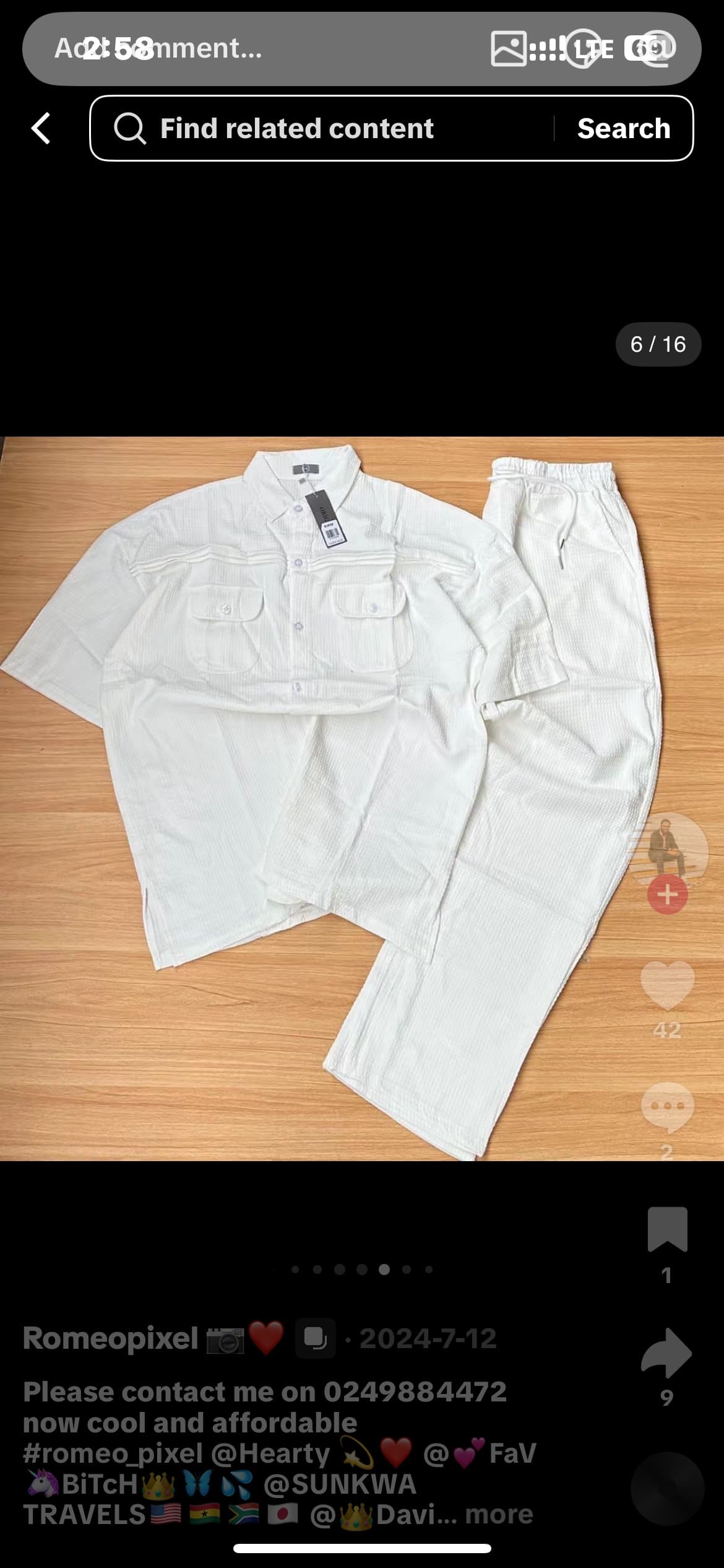 men’s two piece