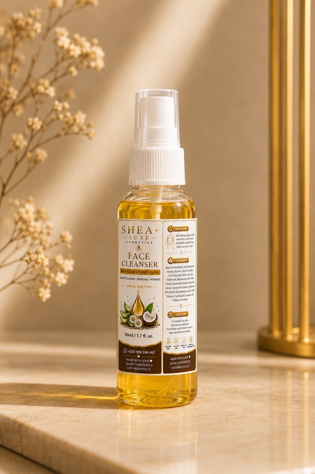 SHEA+ Face Cleanser