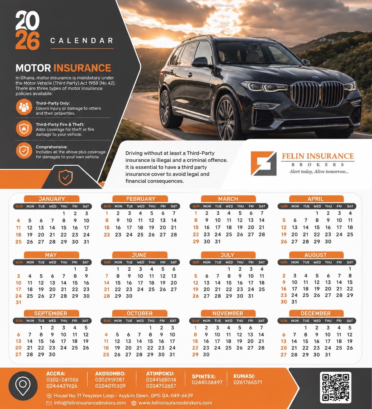 Custom Corporate Calendar Design