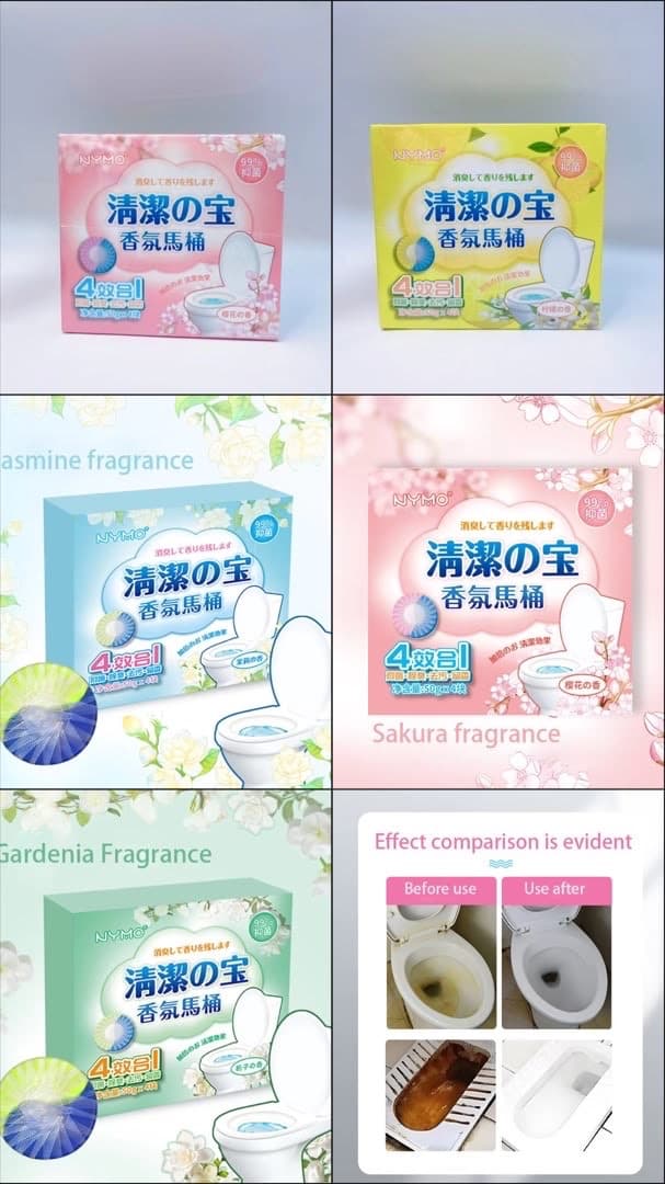 Solid Toilet Descaler/Cleaner