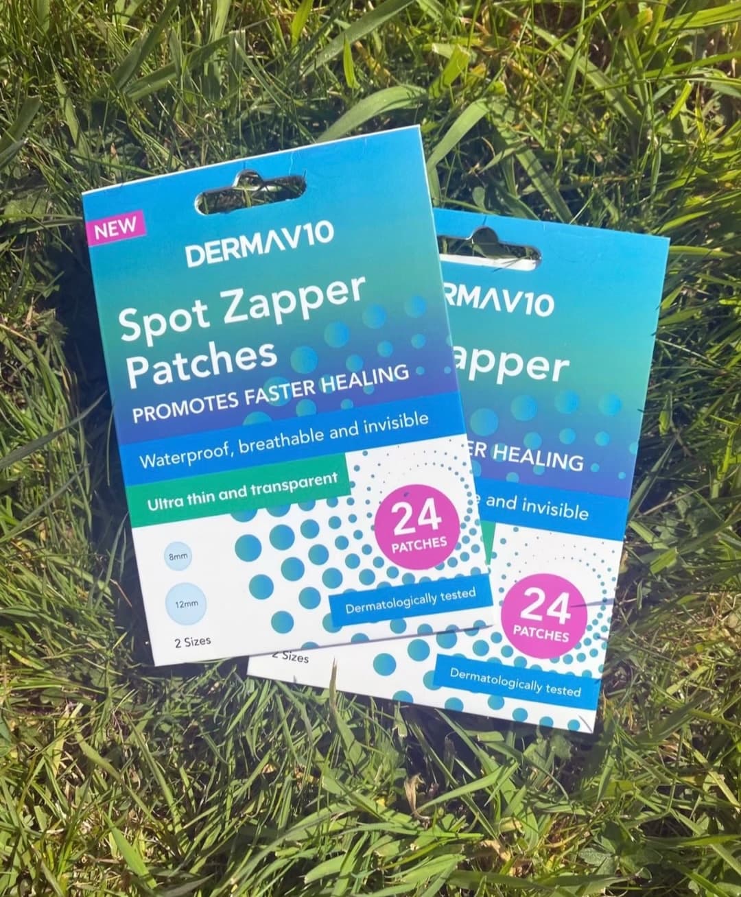 Dermav10 spot zapper patches.