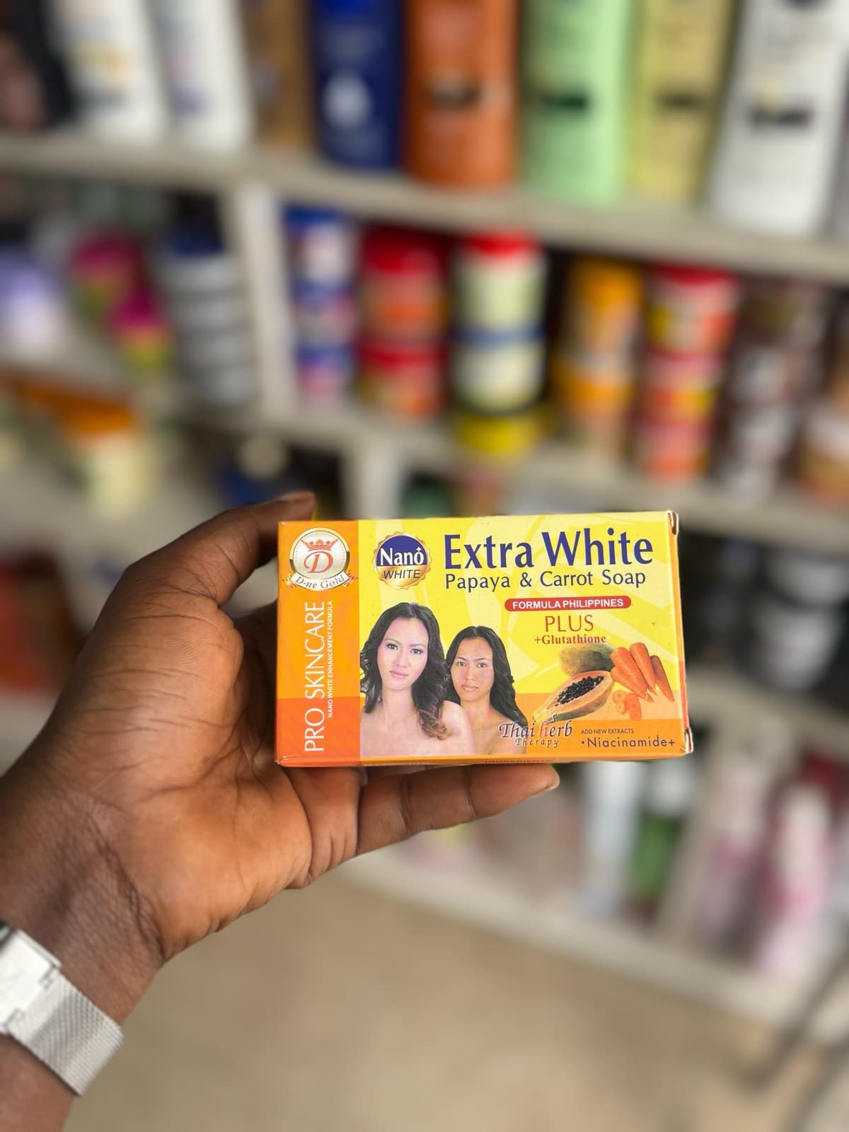 Nano Extra White soap