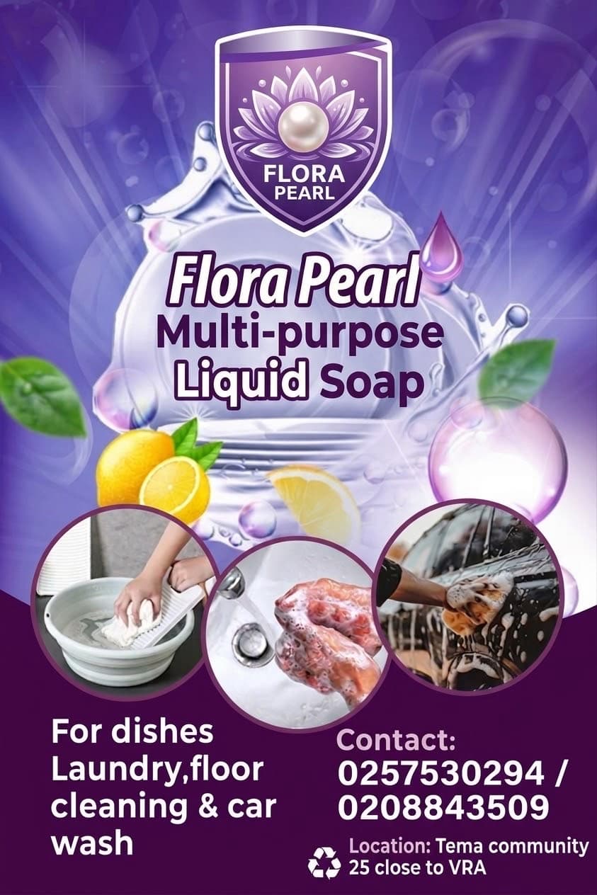 FloraPearl multipurpose liquid soap