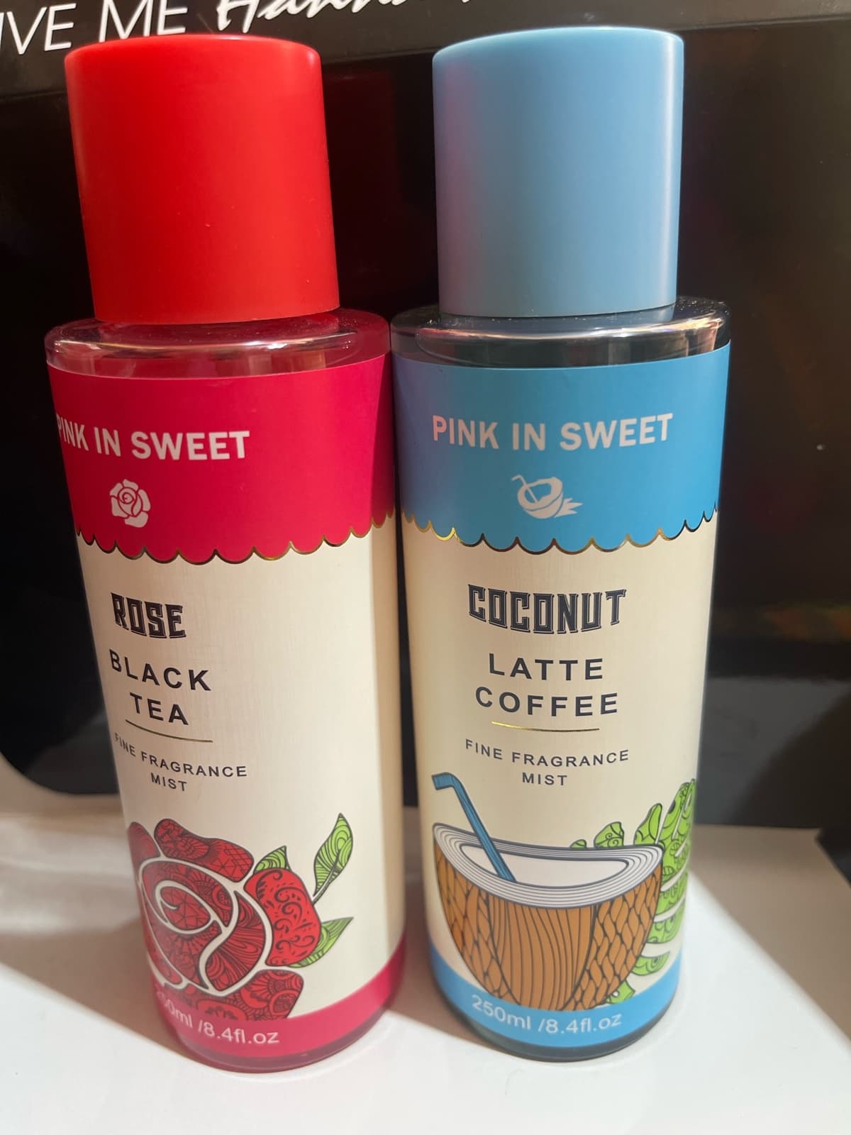 pink in sweet