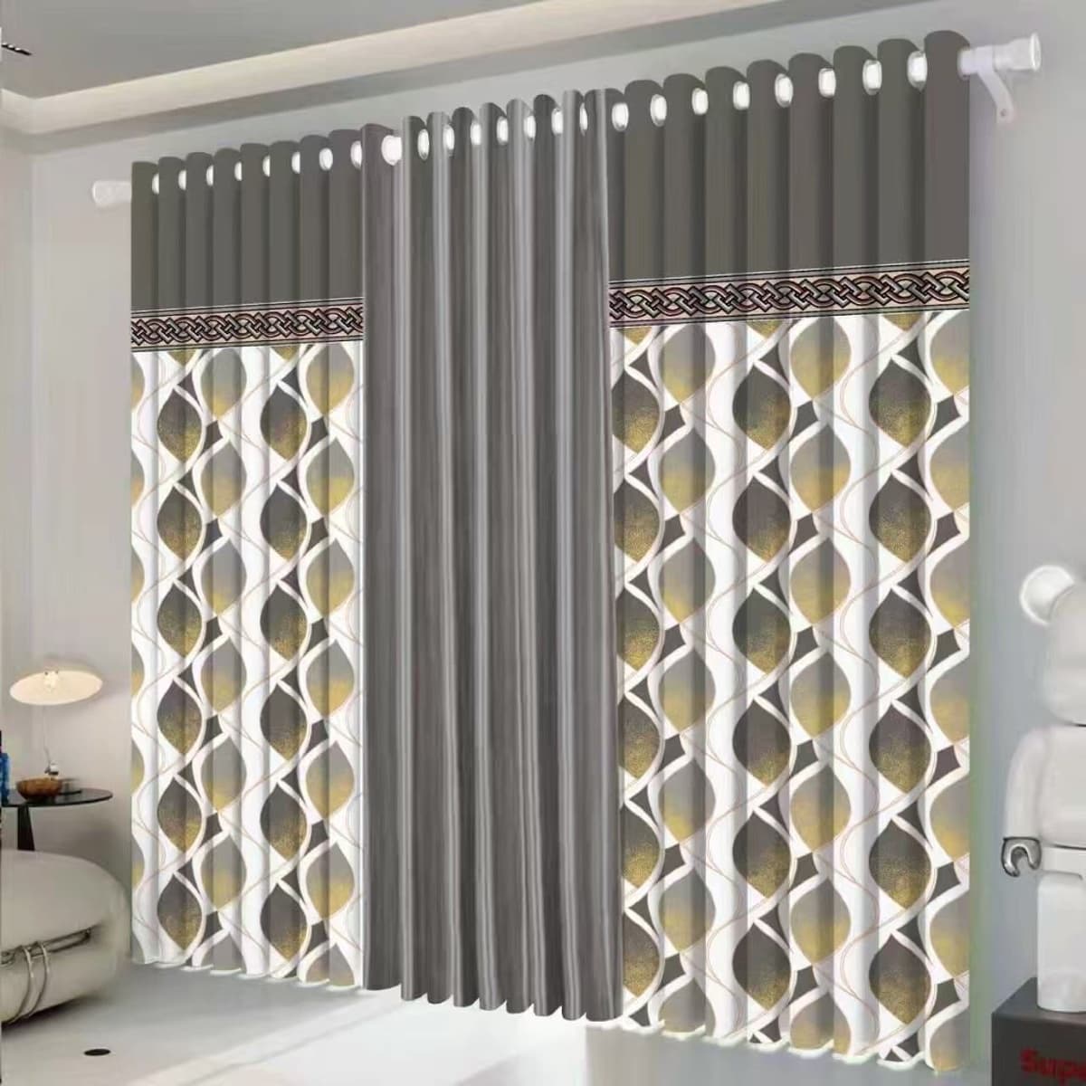 Stylish 3-in-1 Curtains