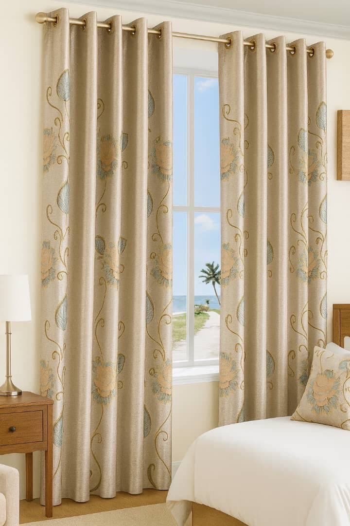 Cotton 2-in-1 Curtains