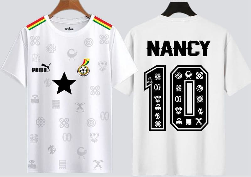 Ghana jersey , Sizes: M-3XL