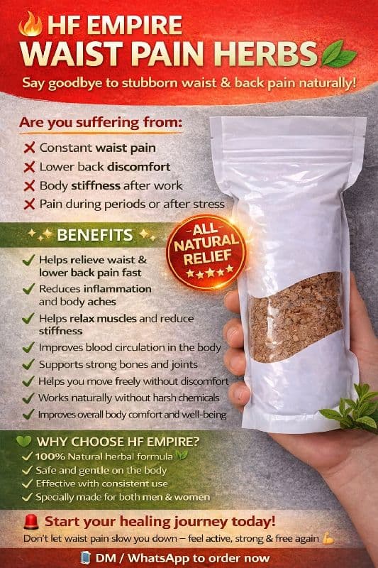 Waist pain herbs 🌿