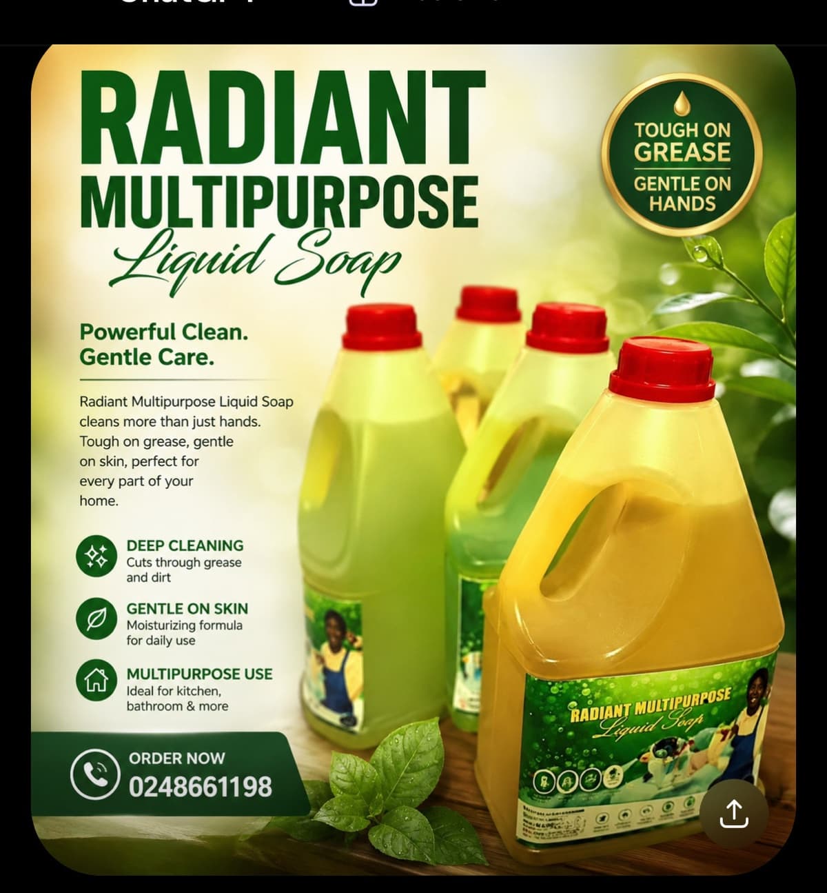 Multi-purpose Liquid Soap