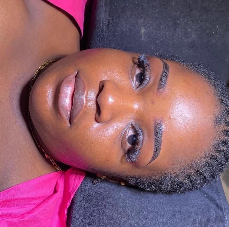 ombré powder brows