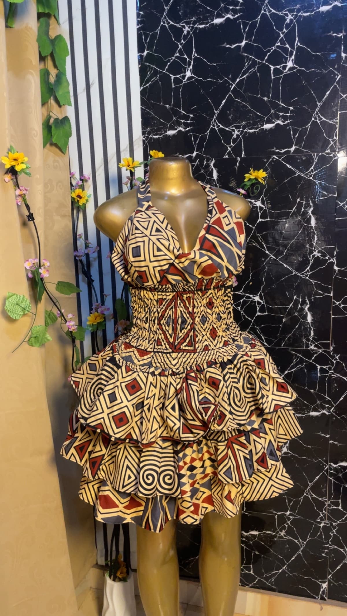 Ankara dress