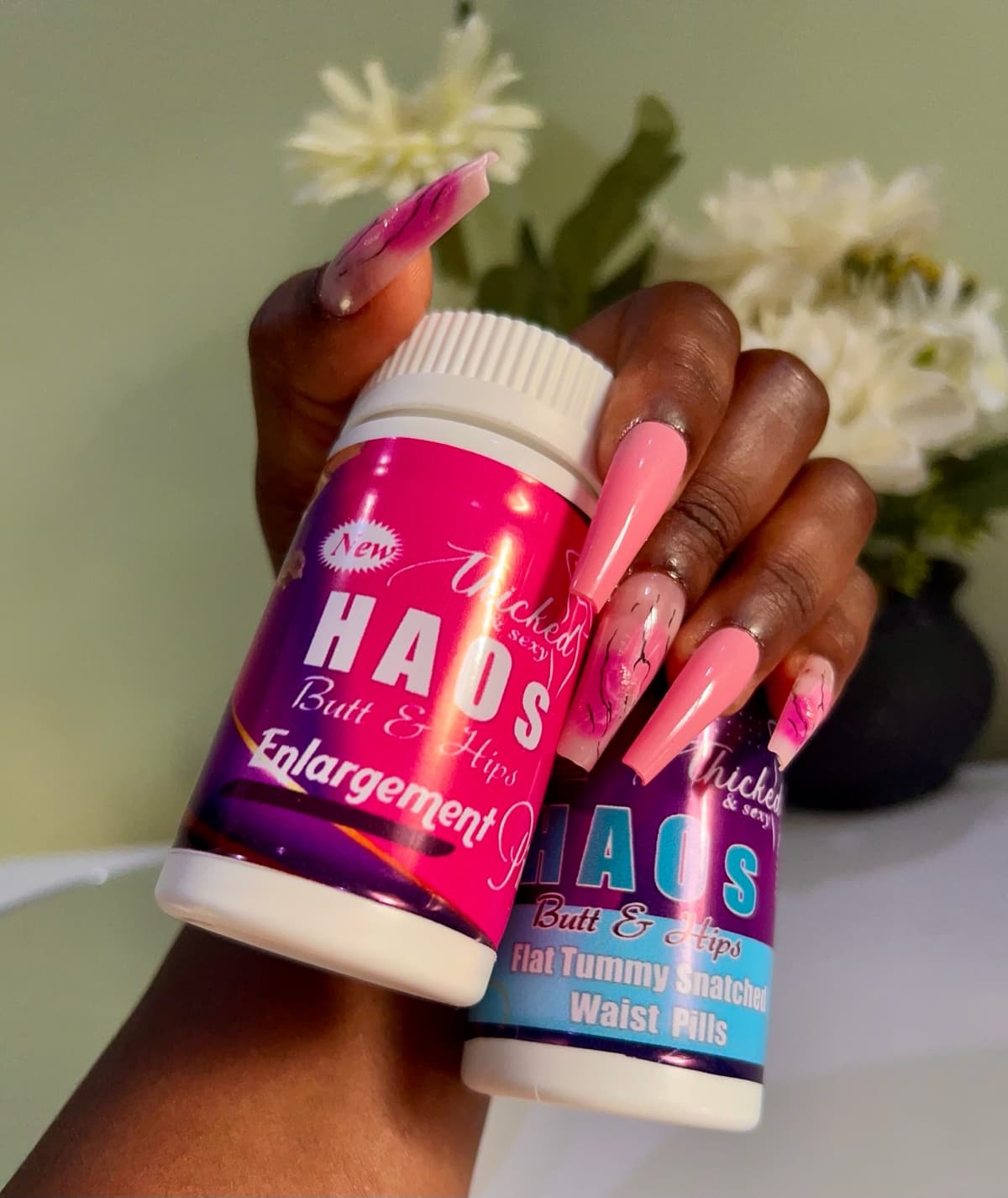 Butt & Hips Pills and Flat tummy Pills Combo