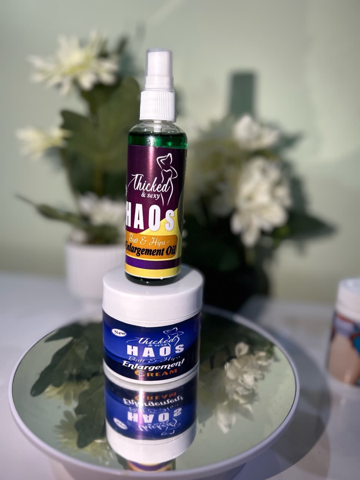 Butt & Hips Cream and Butt & Hips oil