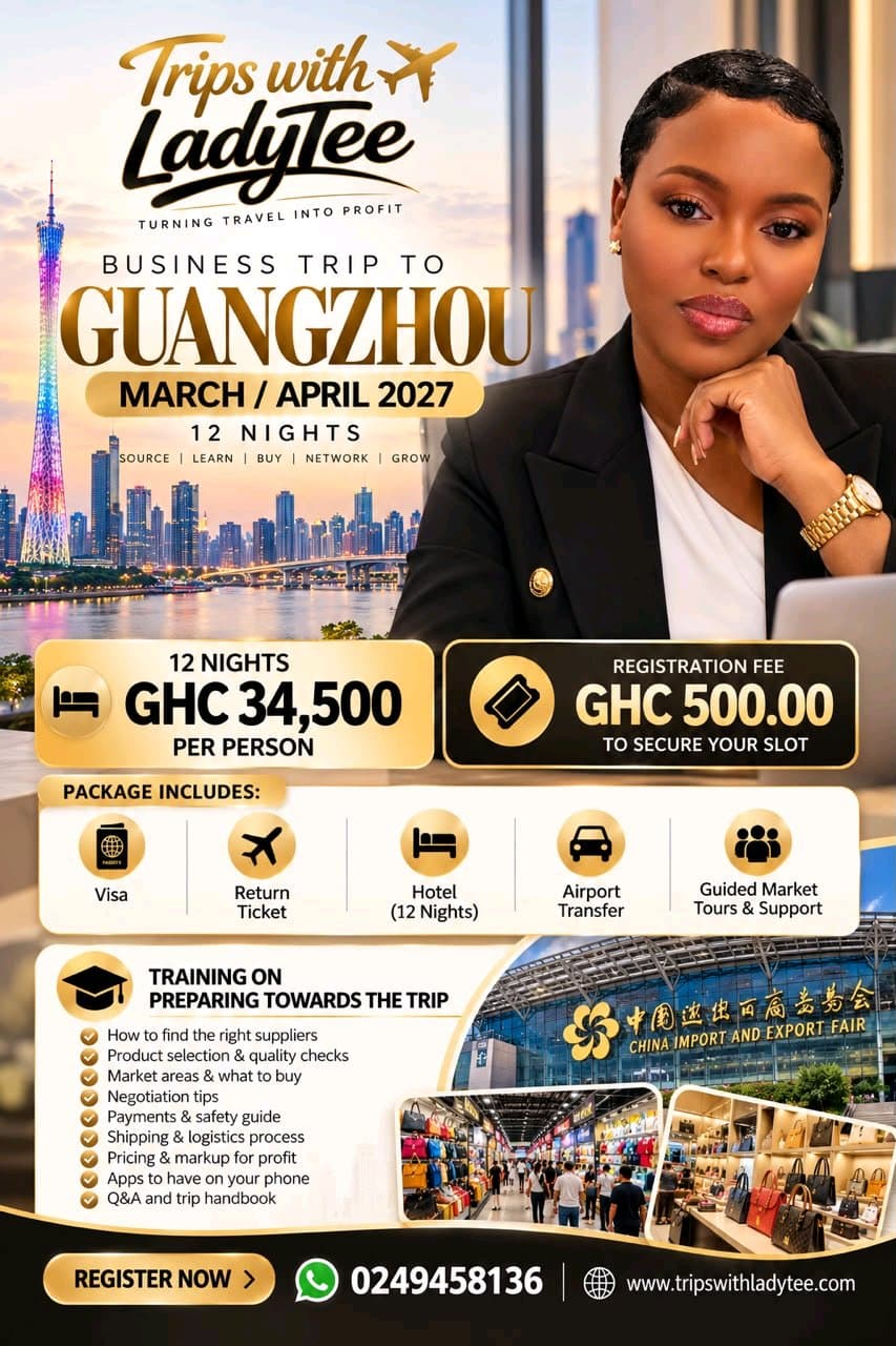 REGISTRATION FOR MARCH / APRIL GUANGZHOU TRIP