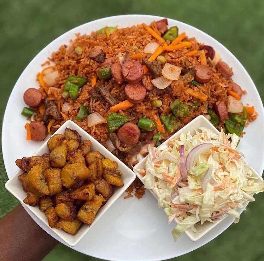 Assorted jollof