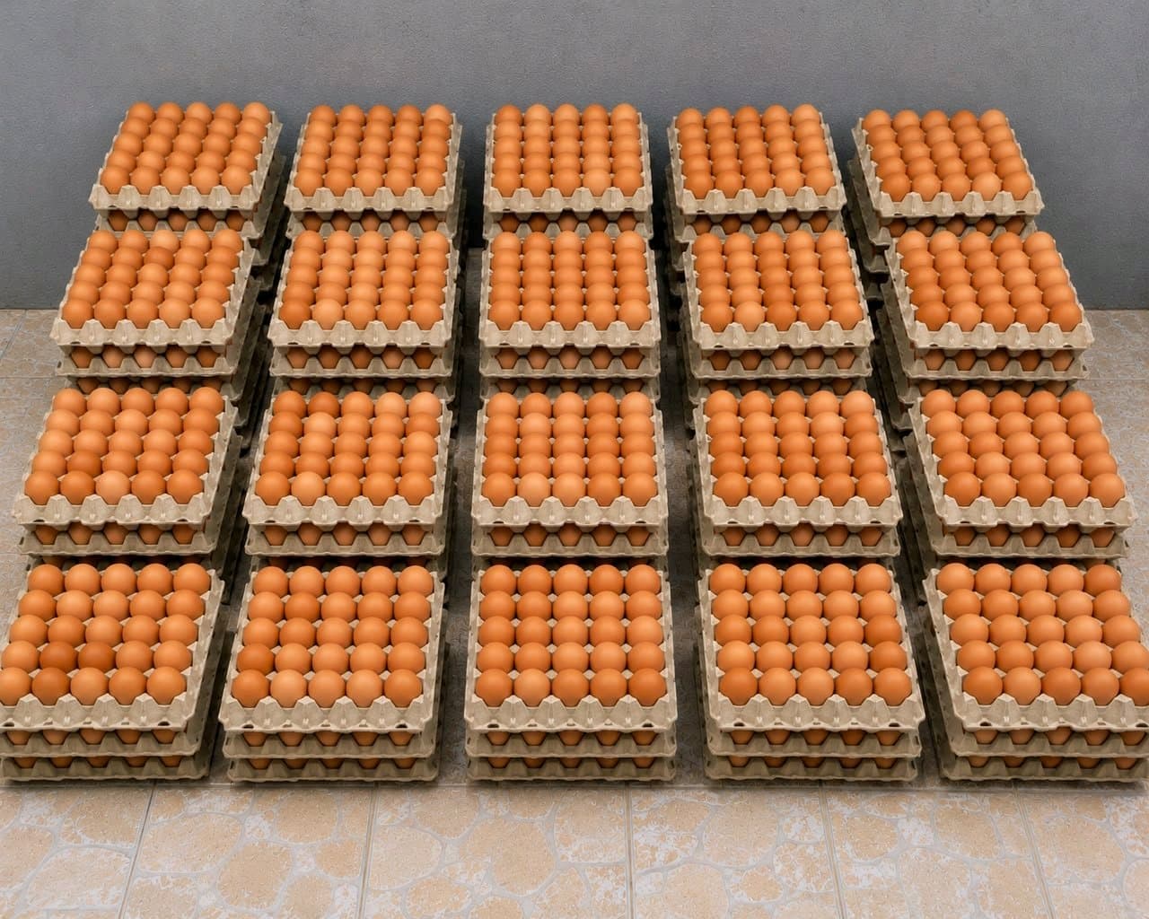 50 crates of egg