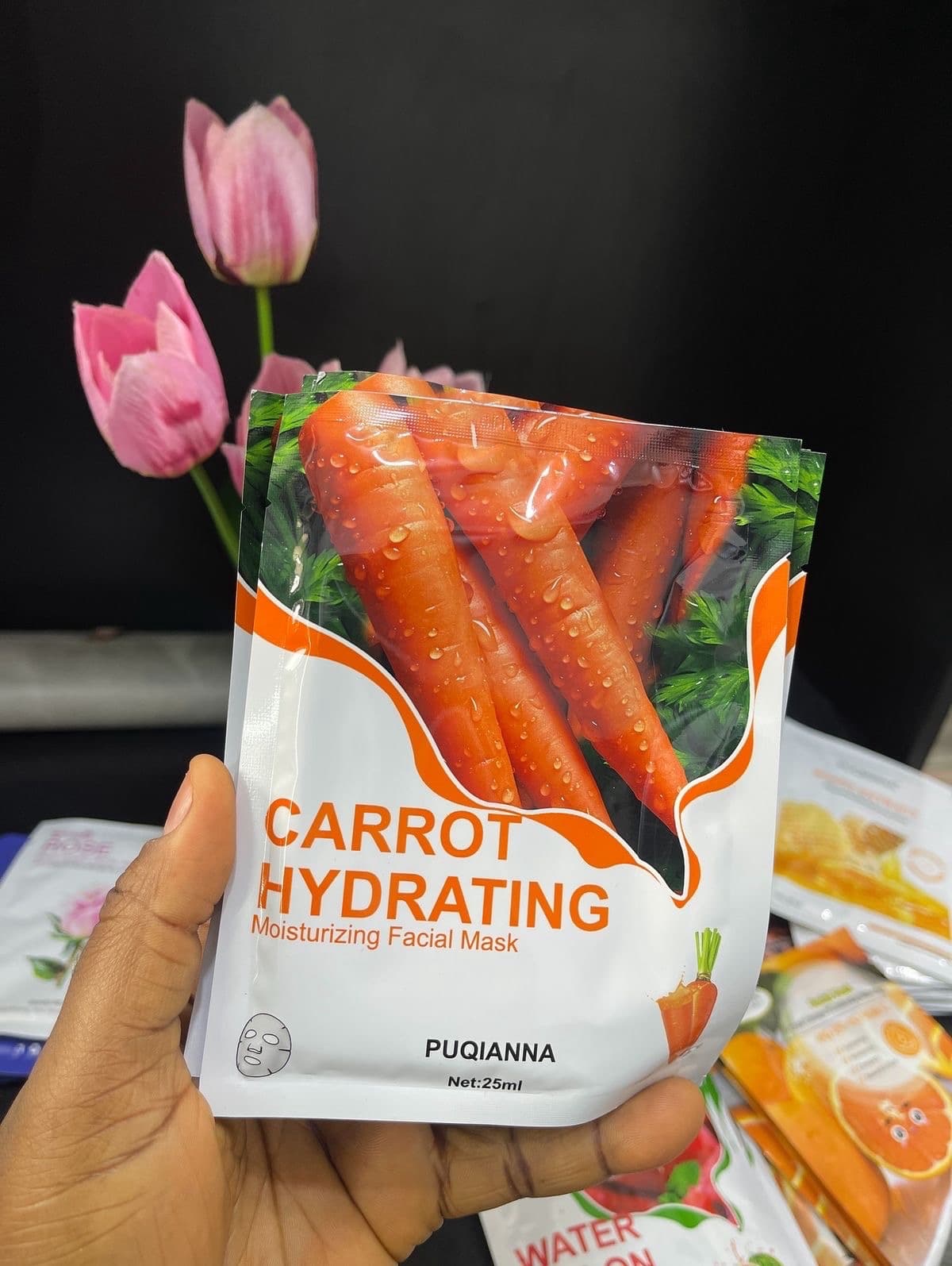 Carrot Hydrating Masks